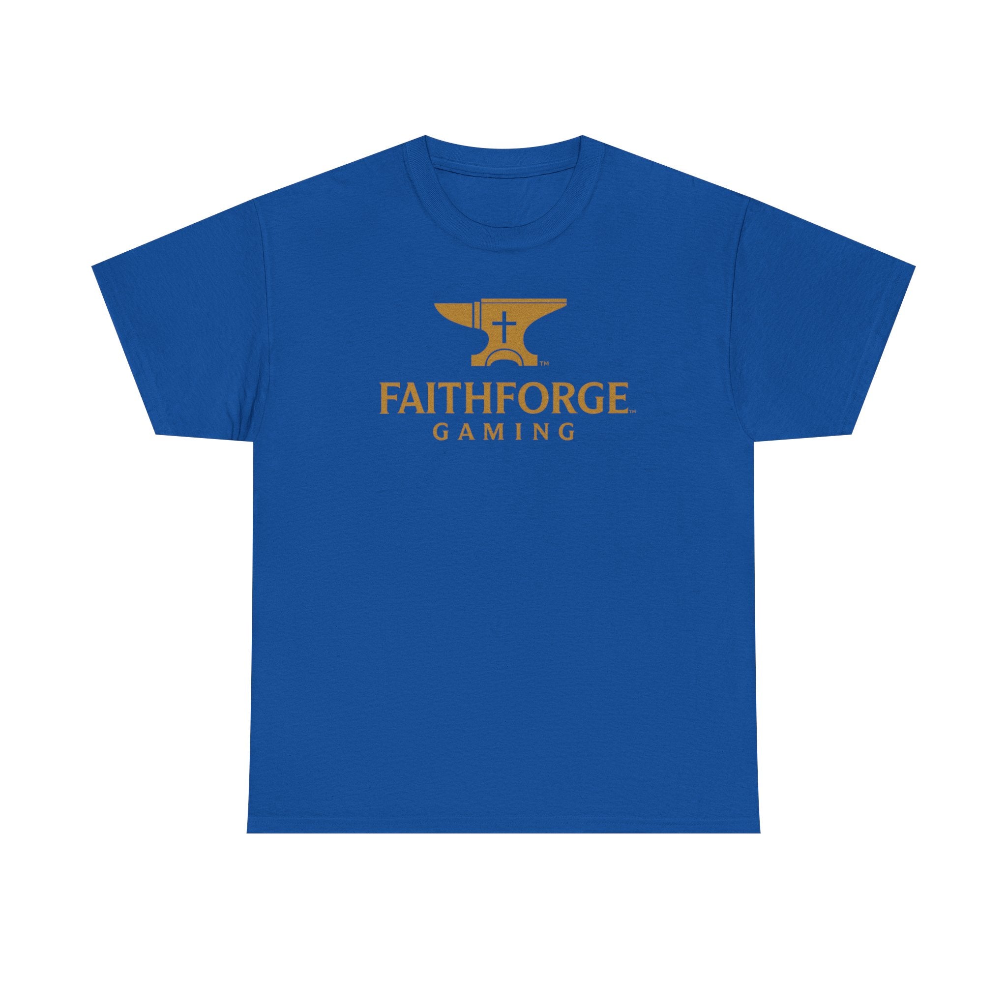 (Canada) FaithForge Gaming T-Shirt — Anvil & Cross Logo Tee for Christian Gamers