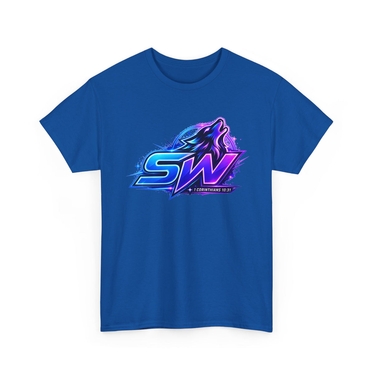 Seawolf_30 Logo Tee - Gamer/Streamer T-Shirt Blue GBSG (Gather)