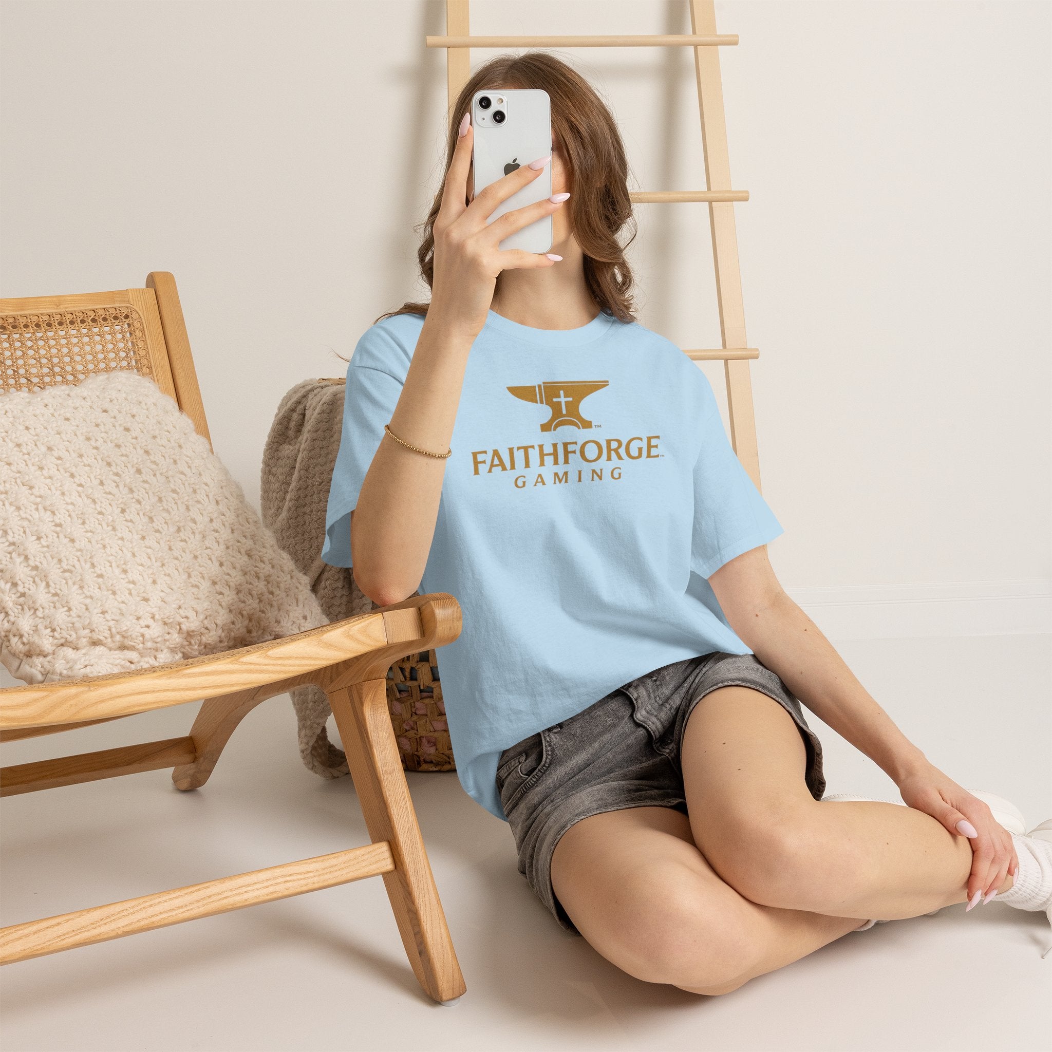 FaithForge Gaming T-Shirt — Christian Gamer Logo Tee
