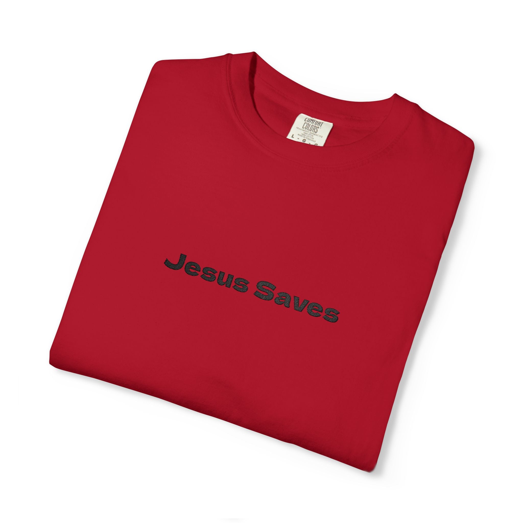 (Embroidered) Jesus Saves T-Shirt