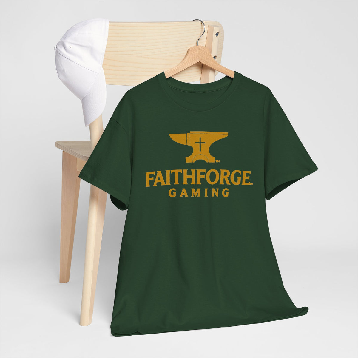 FaithForge Gaming T-Shirt — Christian Gamer Logo Tee