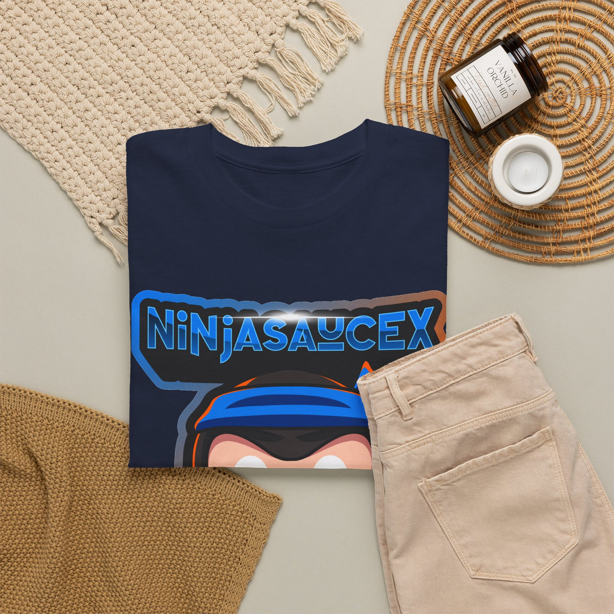 NinjaSauceX Logo Tee - Gamer/Streamer T-Shirt