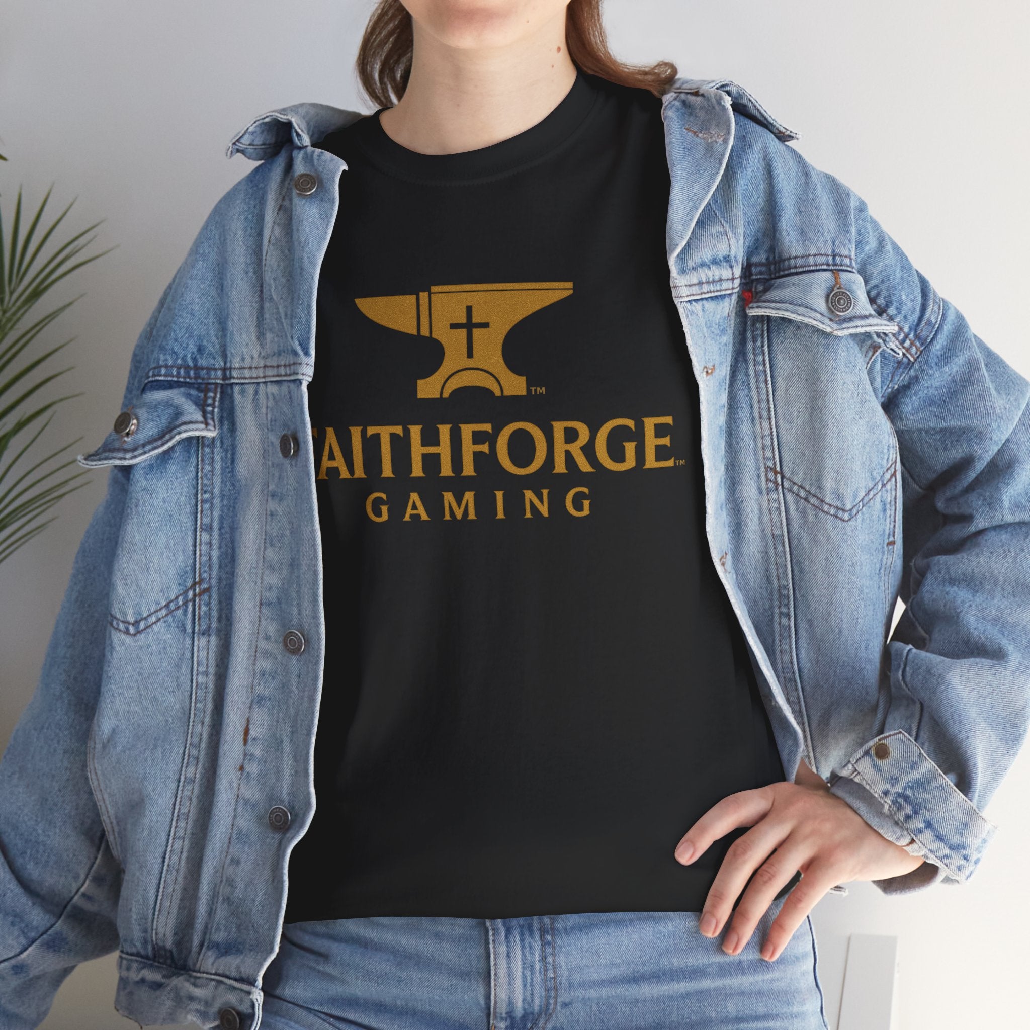 FaithForge Gaming T-Shirt — Christian Gamer Logo Tee