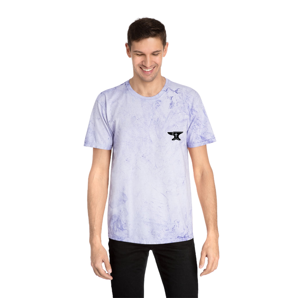 FaithForge Gaming Tie-Dye T-Shirt — Distressed Logo Tee