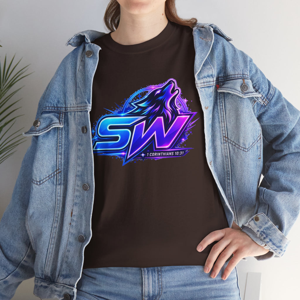 Seawolf_30 Logo Tee - Gamer/Streamer T-Shirt Blue GBSG (Gather)