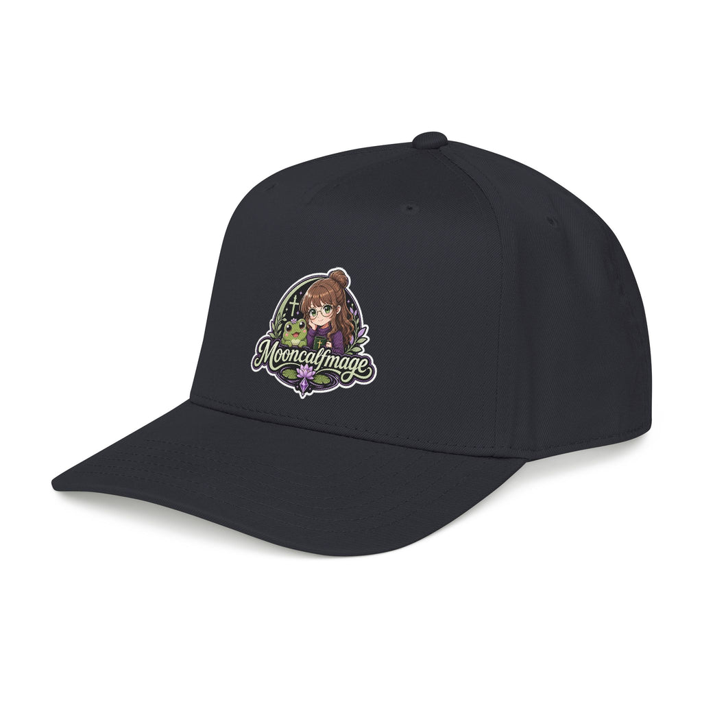MOONCALFMAGE Logo Baseball Cap — Retro Gamer Streetwear Hat