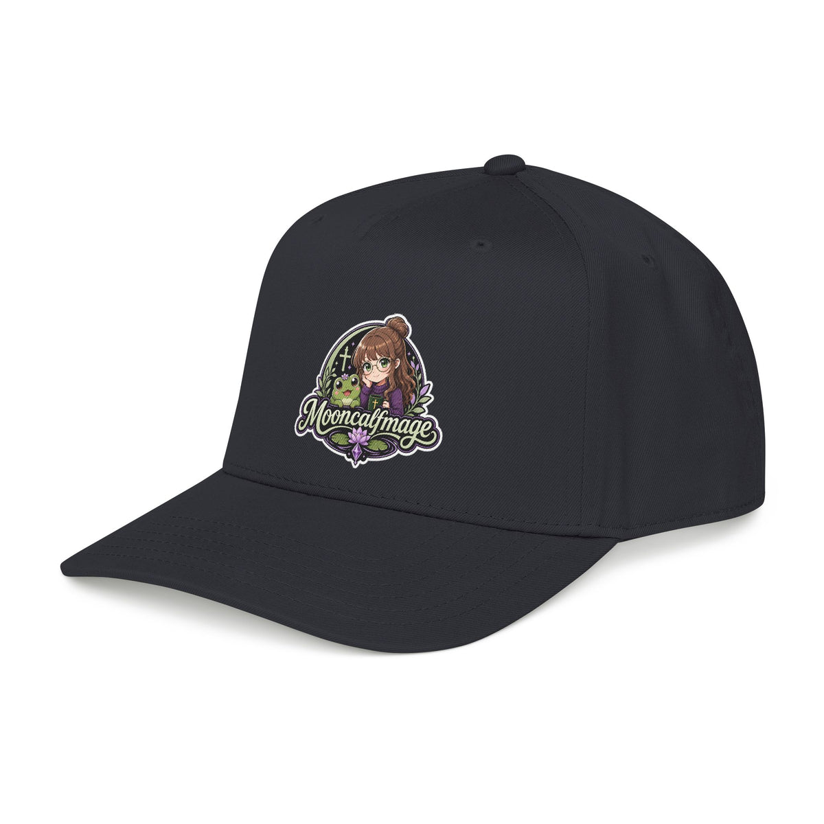MOONCALFMAGE Logo Baseball Cap — Retro Gamer Streetwear Hat