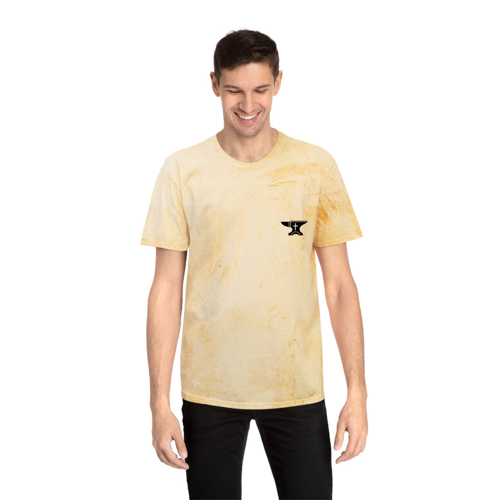 FaithForge Gaming Tie-Dye T-Shirt — Distressed Logo Tee