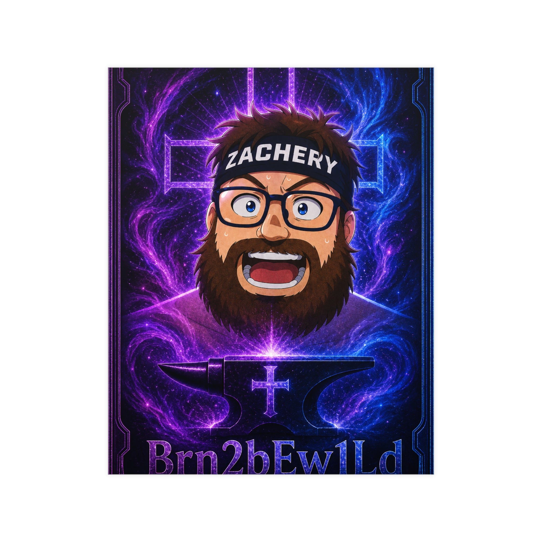 Brn2bEw1Ld Poster - FaithForgeGaming